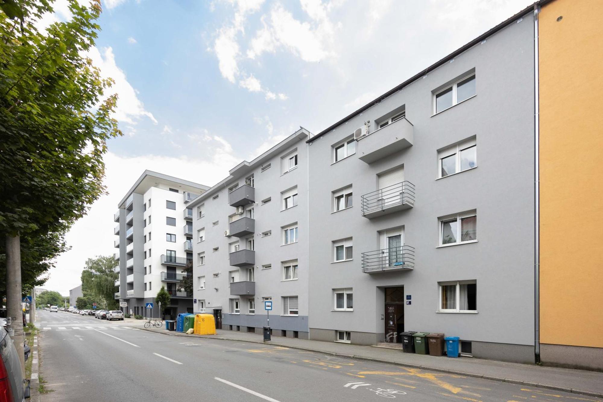 Modern Studio Near City Center 자그레브 외부 사진